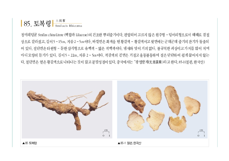 토복령(土茯笭)