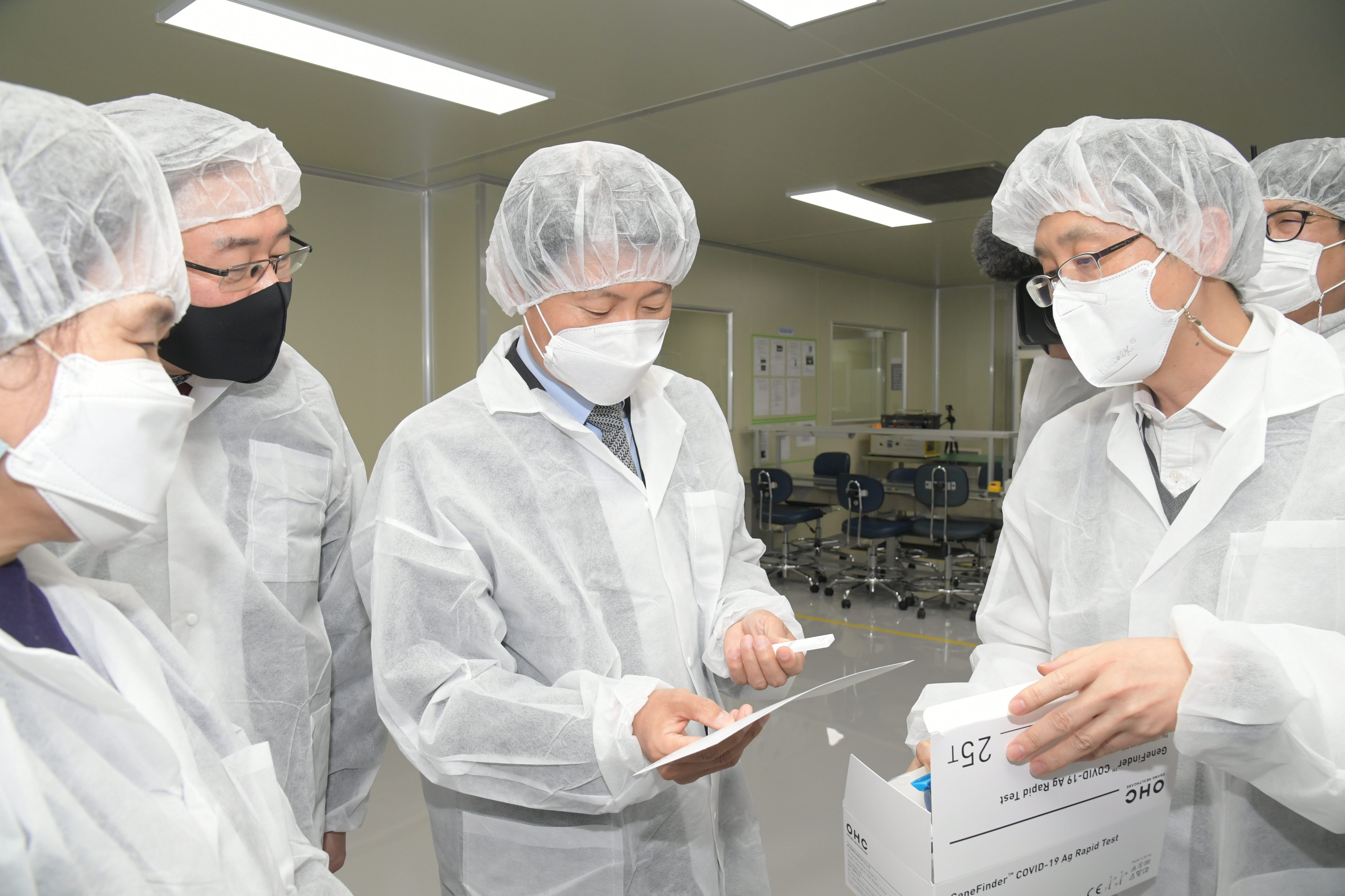 Photo News4 - [Dec. 10, 2020] A visit to the COVID-19 diagnostic reagent manufacturer