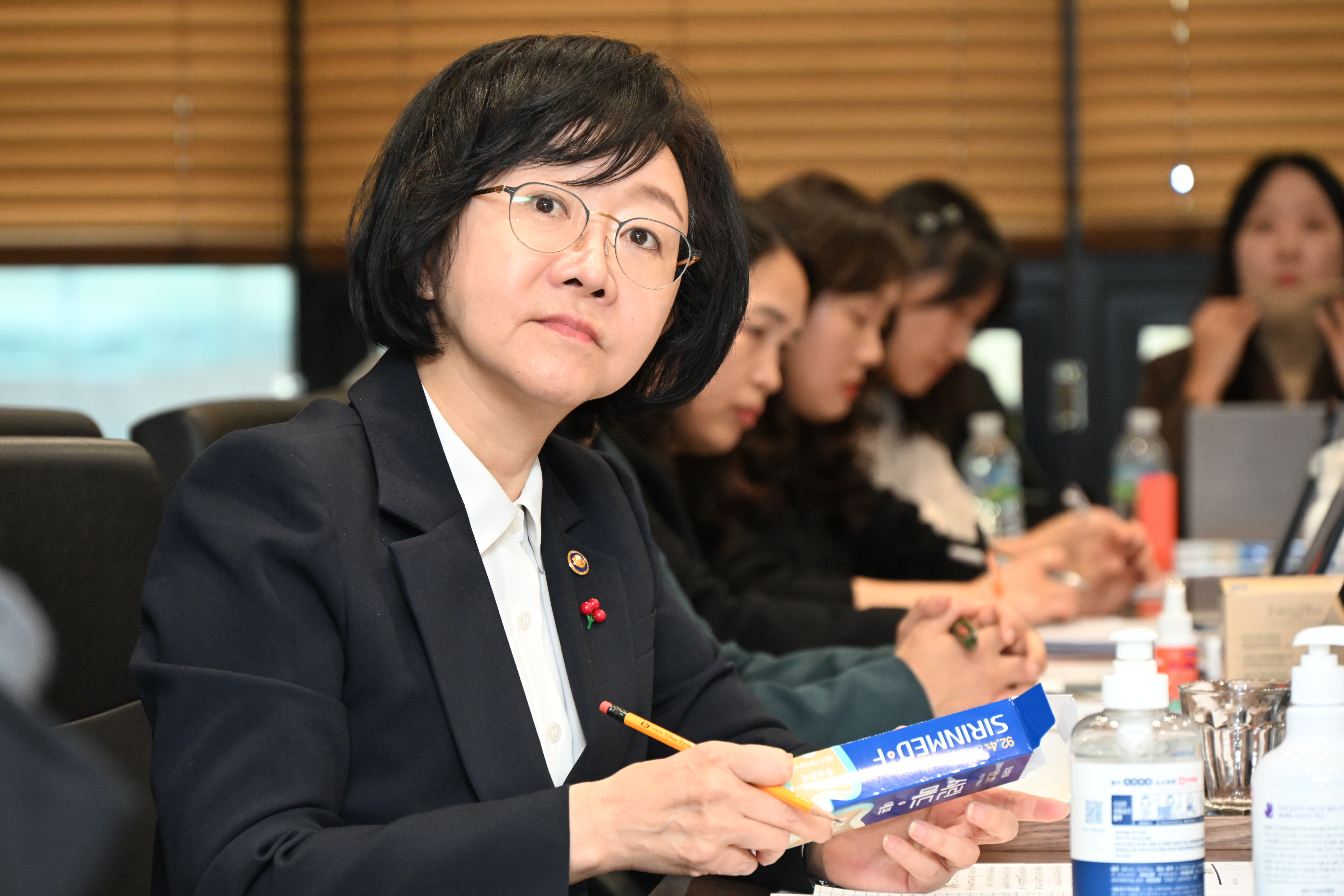 의약외품 자발적 점자 표시업체 방문