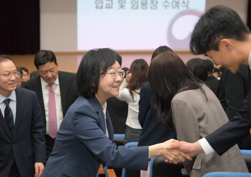 식약처 공직자 입교 및 환영식