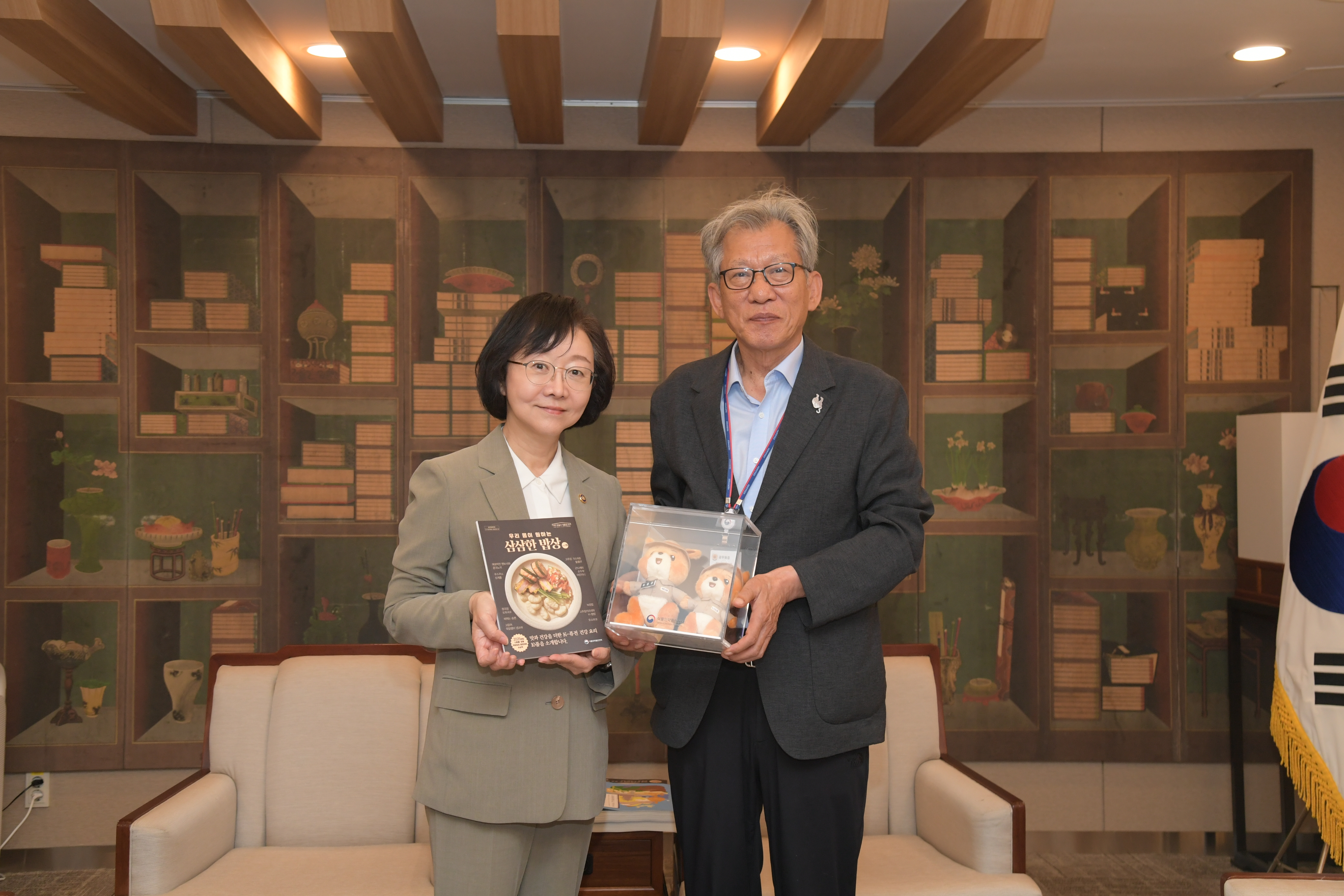 국립중앙박물관 '삼삼한 밥상' 건강 식생활 홍보